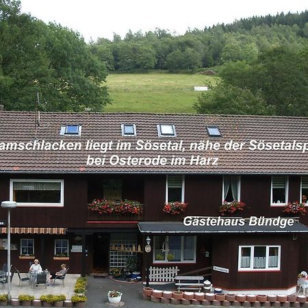 Gaestehaus Buendge Kamschlacken 외부 사진