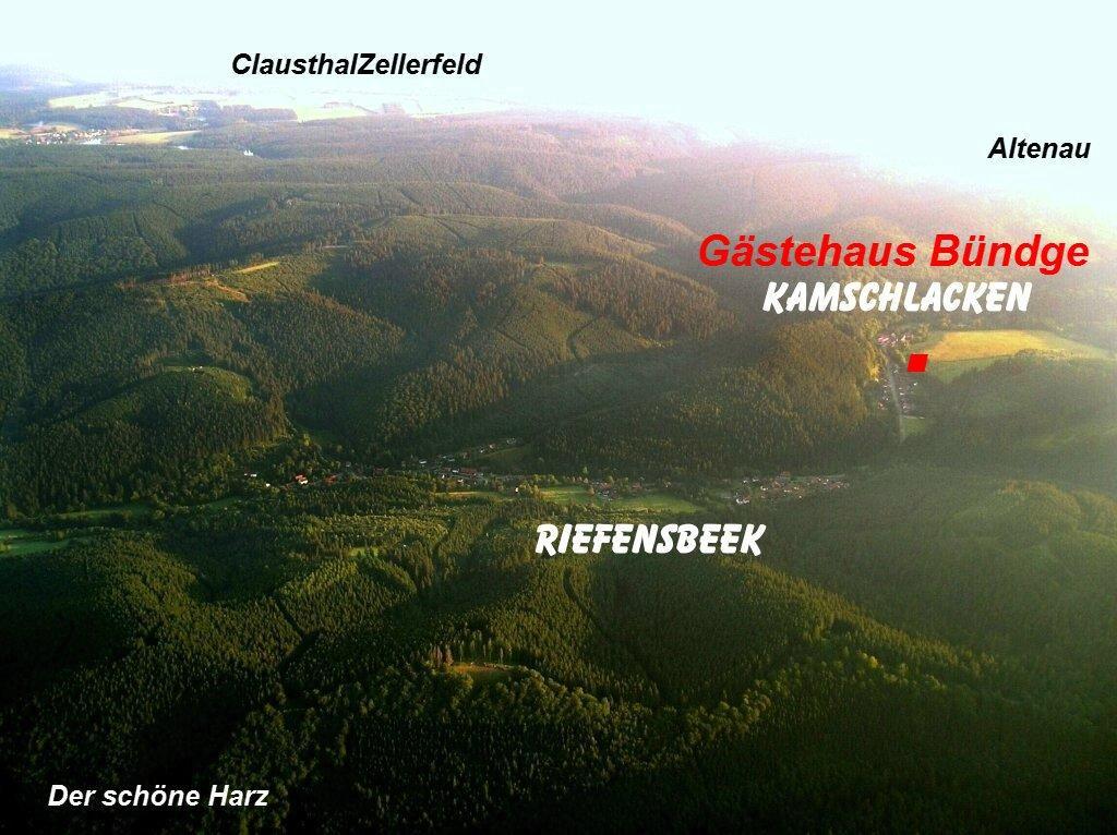 Gaestehaus Buendge Kamschlacken 외부 사진